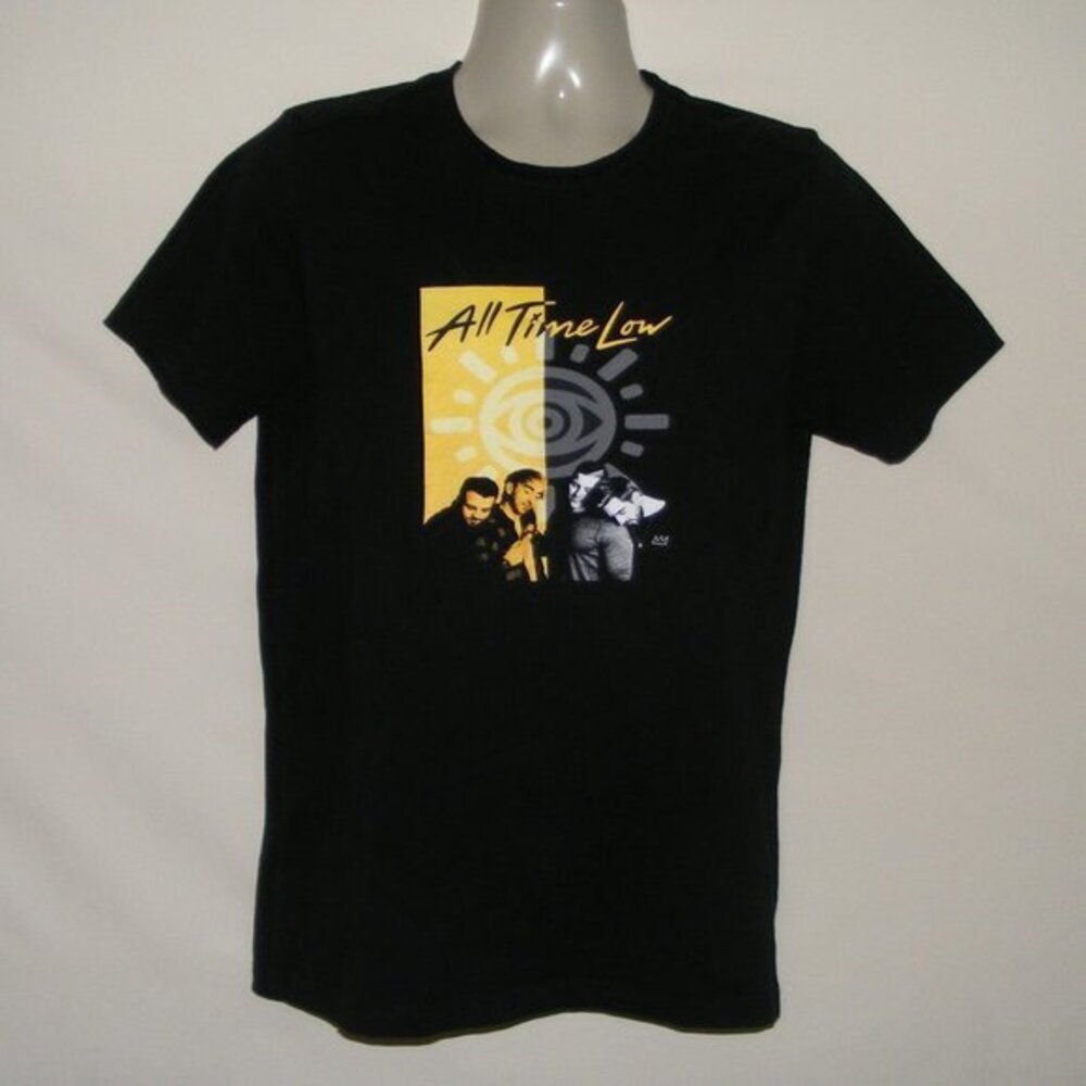 ALL TIME LOW Tshirt, M, Black, Short sleeves, Band photo, Crew neck